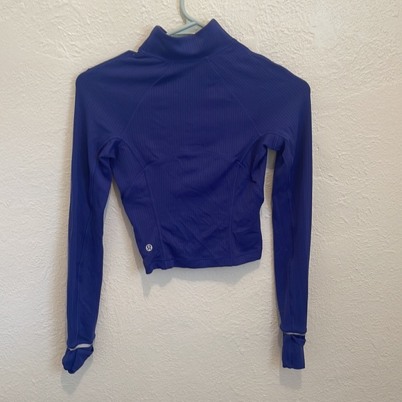 It's Rulu Run Cropped Half Zip - Picture 2 of 3